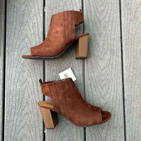 A.N.A Muse Open Toe Bootie - Picture 4 of 10